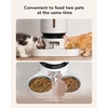Petlibro - dvigubas maisto padėklas „Granary Camera“ - baltas - 5 l