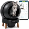 Petsafe - Ecom Smartspin automatinis kačių kraiko dėžės robotas - 53 x 49 x 47 cm - juodas