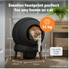 Petsafe - Ecom Smartspin automatinis kačių kraiko dėžės robotas - 53 x 49 x 47 cm - juodas