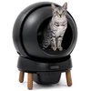 Petsafe - Ecom Smartspin automatinis kačių kraiko dėžės robotas - 53 x 49 x 47 cm - juodas
