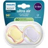 „Philips Avent“ čiulptukas „Ultra Air“, 0–6 mėn., šviesiai violetinis / šviesiai geltonas