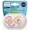 „Philips Avent“ čiulptukas „Ultra Air“, 6–18 mėn., rožinis / oranžinis