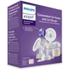 „Philips Avent“ – dvigubo krūties pompos rinkinys, patogi silikoninė pagalvėlė
