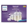 „Philips Avent“ – „Natural Response“ + 4 buteliukai + itin minkštas čiulptukas + buteliukų šepetėlis