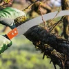 Piła Rankinis pjūklas medžių šakoms su kabliu, plieno sodo pjūklas, 40 cm