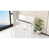 Kruger & Matz Pianino KrugerMatz KMDP-755 skaitmeninis pianinas, blizgiai baltas