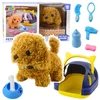 Lean Toys Interaktyvus žaislinis pudelis su dėklu ir priedais
