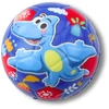 Lean Toys Kamuolys su dinozaurų piešiniais, 10 cm