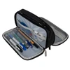 Double extendable pencil case - juodas Maaleo 24516