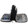 Double extendable pencil case - juodas Maaleo 24516