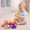 Dėlionė Lean Toys Piramidė 29 cm 10 vnt.