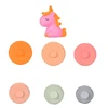 Lean Toys Jutiminė piramidė kūdikiams su vienaragiu, 18 cm
