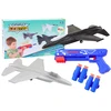 Lean Toys Mėlynas 2in1 Lėktuvų ir Šautuvų Žaislas Vaikams