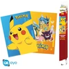 Plakatas Abysse POKEMON - 2 plakatų rinkinys - spalvingi personažai (52x38)