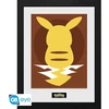 Plakatas Abysse POKEMON - Įrėmintas paveikslas „Pikachu Silhouette 25“ (30x40)