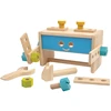 PlanToys lavinamoji priemonė - medinė įrankių dėžė su įrankiais - Robotas (PT5540)