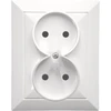 Plastrol Lizdas įleidžiamas dvigubas, 2x2p, 16A, 250V