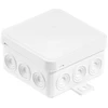 Plastrol Hermetiška įleidžiama dėžutė v5 IP-54 75x75x41 12-vnt. klik su susilpninimais balta