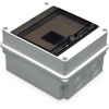Plastrol Paskirstymo dėžutė 6 modulių hermetiška 130x155x90
