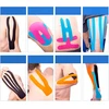 Plastry Kineziologinis teipas, kinesio pleistras 5cmx5m, geltonas