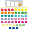 Play-Doh - Super Rainbow skoniai 50 vnt. pakuotė (G1761)