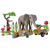 PLAYMOBIL - Dramblys su zoologijos sodo prižiūrėtoju (72068)