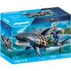 PLAYMOBIL - Milžiniškas ryklys su piratu (71793)