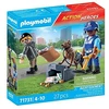 PLAYMOBIL - Policijos paieška su šunimi (71731)