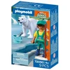 PLAYMOBIL - Zoologijos sodas: Baltasis lokys ir zoologijos sodo prižiūrėtojas (72090)