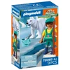 PLAYMOBIL - Zoologijos sodas: Baltasis lokys ir zoologijos sodo prižiūrėtojas (72090)