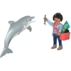 PLAYMOBIL - Zoologijos sodas: Delfinas ir lankytojas (72091)