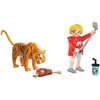 PLAYMOBIL - Zoologijos sodas: Tigras ir lankytojas (72089)
