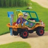 PLAYMOBIL - Zoologijos sodas: Zoologijos sodo prižiūrėtojas su transporto priemone (72072)