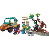 PLAYMOBIL - Zoologijos sodas: Zoologijos sodo prižiūrėtojas su transporto priemone (72072)