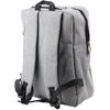 Lean Pilkas miesto kuprinė su USB, 14L