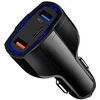 Automobilinis įkroviklis PLS34E QC 3.0 USB-C 2xUSB
