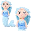 Lean Toys Žaislinė pliušinė undinėlė, 32 cm