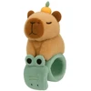 Lean Toys Pliušinis riešo dirželis krokodilas su kapibara