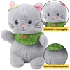 Lean Toys Pliušinis Katinas Žaislas 22 cm