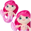 Lean Toys Žaislinė pliušinė undinėlė 28 cm