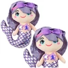 Lean Toys Minkšta pliušinė undinėlė 25 cm