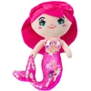 Lean Toys Pliušinė undinėlė su blizgančia uodega 30 cm