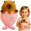 Lean Toys Žaislinė kapibara undinėlė 28 cm