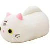 Lean Toys Pliušinis katinas su minkšta uodega, baltas, 40 cm