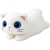 Lean Toys Pliušinis katinas su mėlynomis akimis, 45 cm