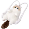 Lean Toys Pliušinė kuprinė 50 cm