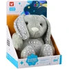 Lean Toys Pliušinis triušis su projektoriumi ir lopšinėmis kūdikiams