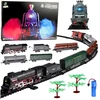 Lean Toys Garvežys su dūmais ir garsais 620B 151 cm bėgiai