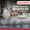 Podgrzewacz Maisto šildytuvas, stiklinis, nerūdijantis plienas, 3 l, Klausberg, kb-7921