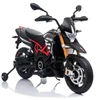 Lean Cars Vaikiškas akumuliatorinis motociklas Aprilia A007 juodas